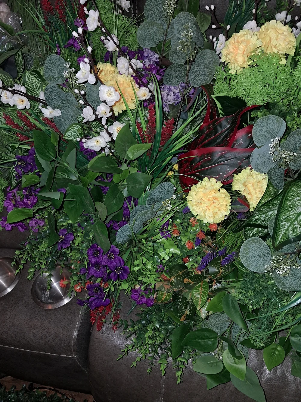 Artificial Greenery Arrangement - Green